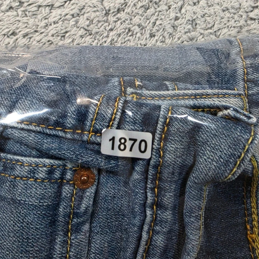 Levis 559 Relaxed Straight Jeans Mens 36x30 Blue Medium Wash Denim Baggy Y2K